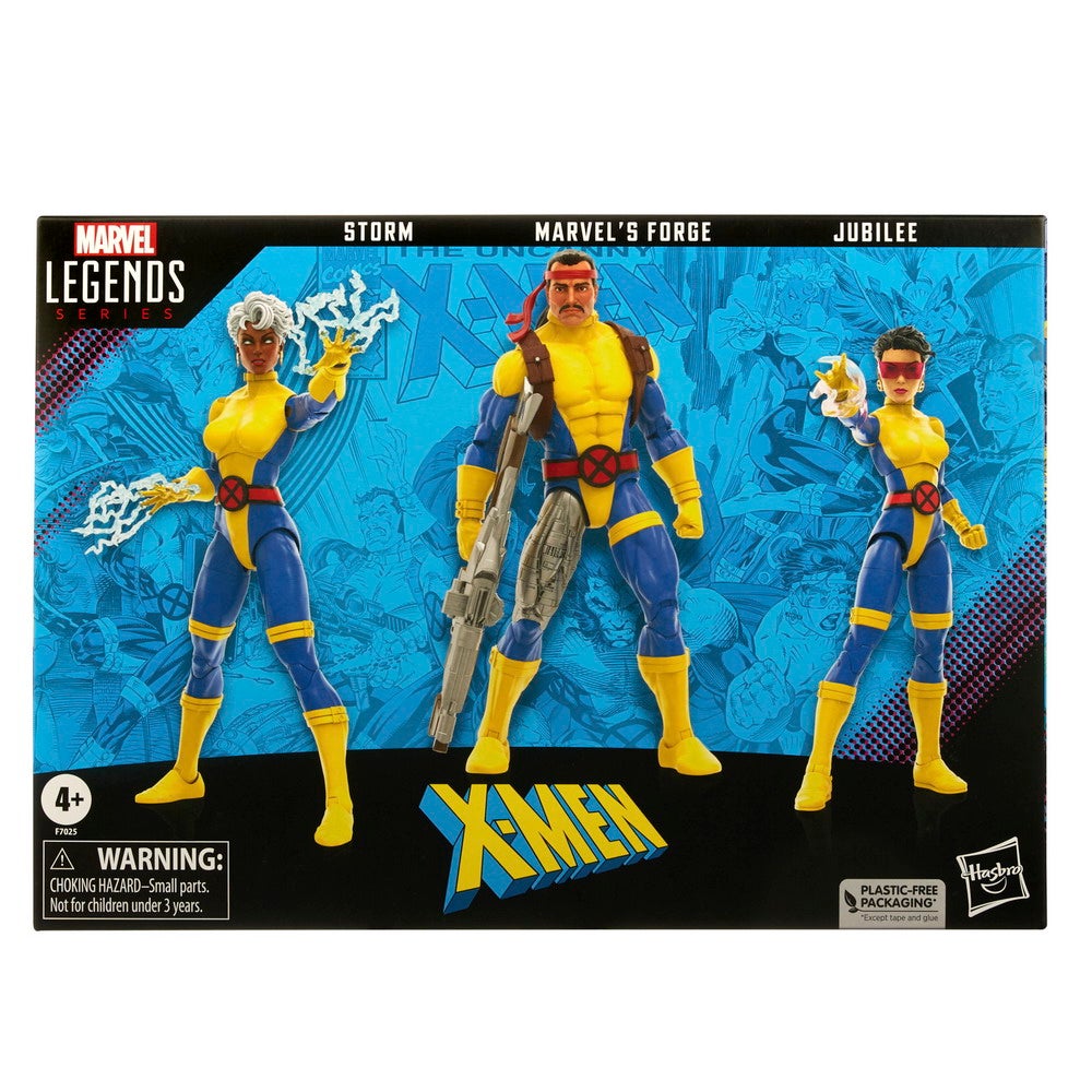 MARVEL LEGENDS SERIES MARVEL’S FORGE, STORM & JUBILEE 16