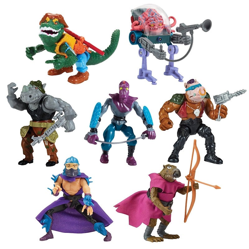 Teenage Mutant Ninja Turtles Classic Storage Shell Action Figure 4-Pack