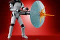 STAR WARS THE VINTAGE COLLECTION 3.75-INCH GAMING GREATS HEAVY ASSAULT STORMTROOPER FIGURE - 8