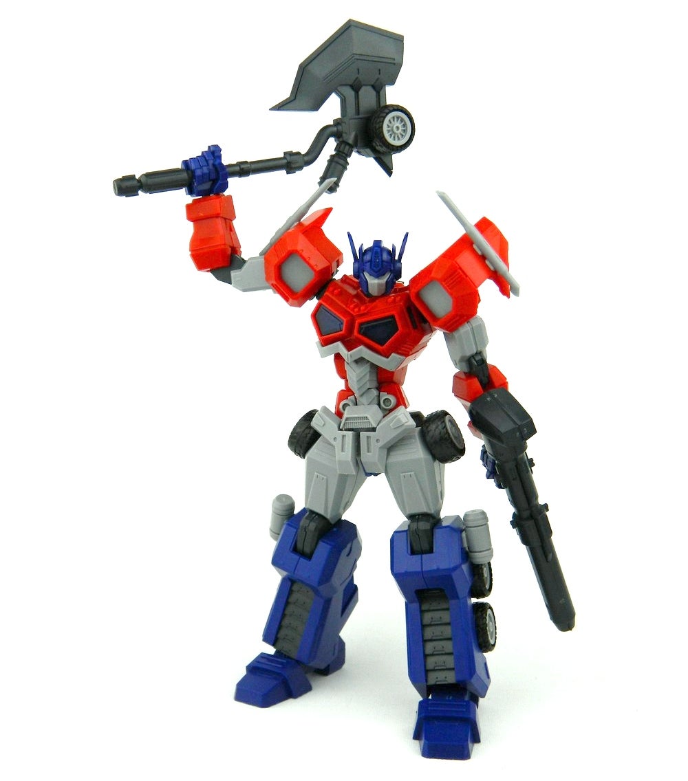 REVIEW: Flame Toys Transformers Optimus Prime Furai Model ...