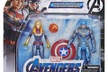 MARVEL AVENGERS ENDGAME CAPTAIN MARVEL AND CAPTAIN AMERICA 6-INCH FIGURE TEAM PACK in pck