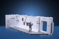 STAR WARS THE VINTAGE COLLECTION 3.75-INCH TANTIVE IV HALLWAY Playset - oop (11)