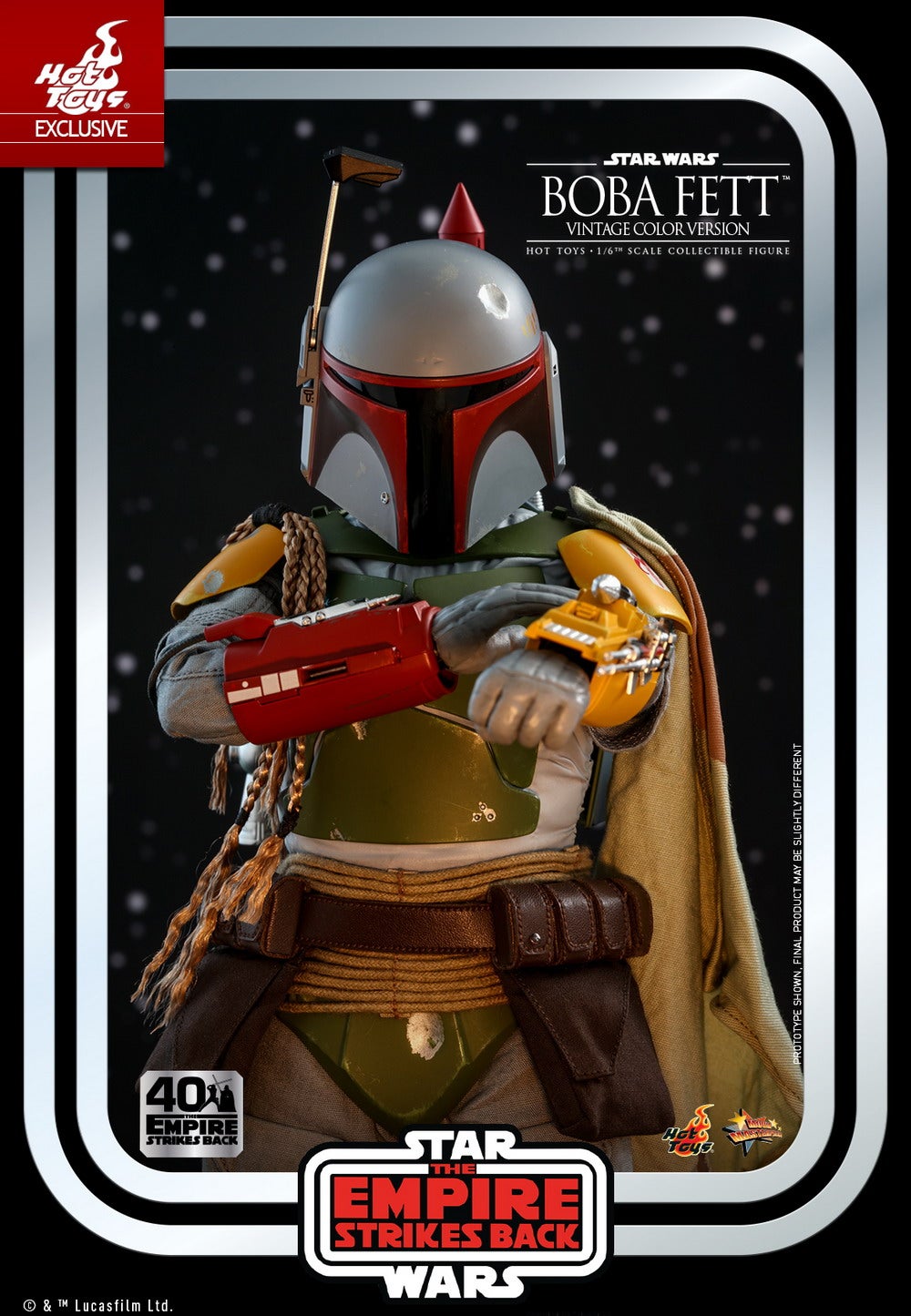 hot toys boba fett 40th anniversary