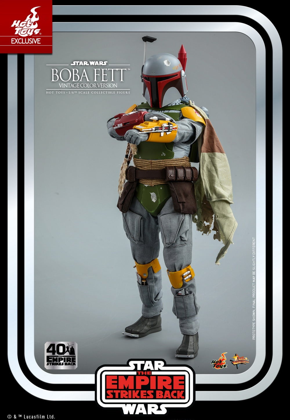 hot toys boba fett 40th anniversary