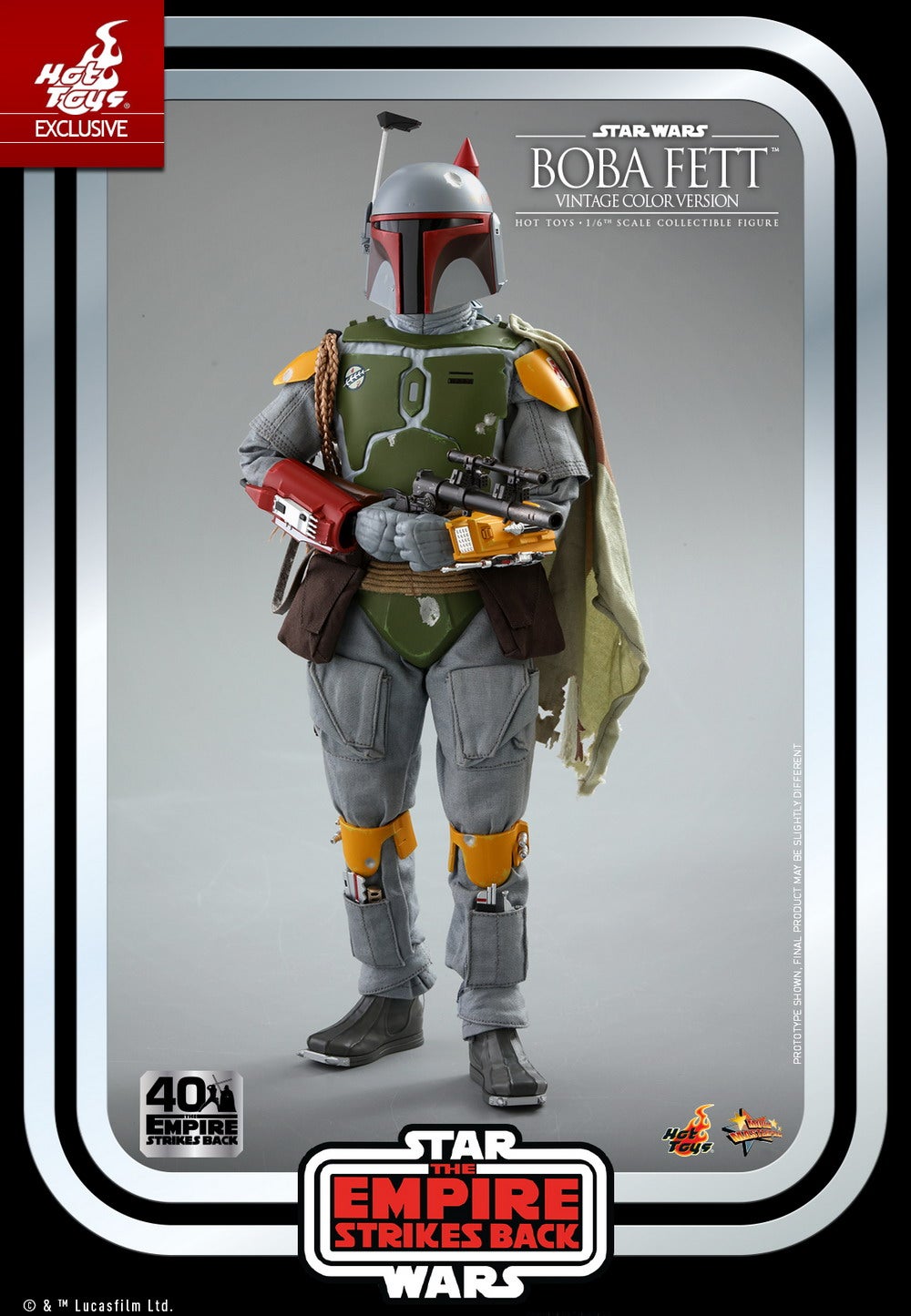hot toys boba fett 40th anniversary