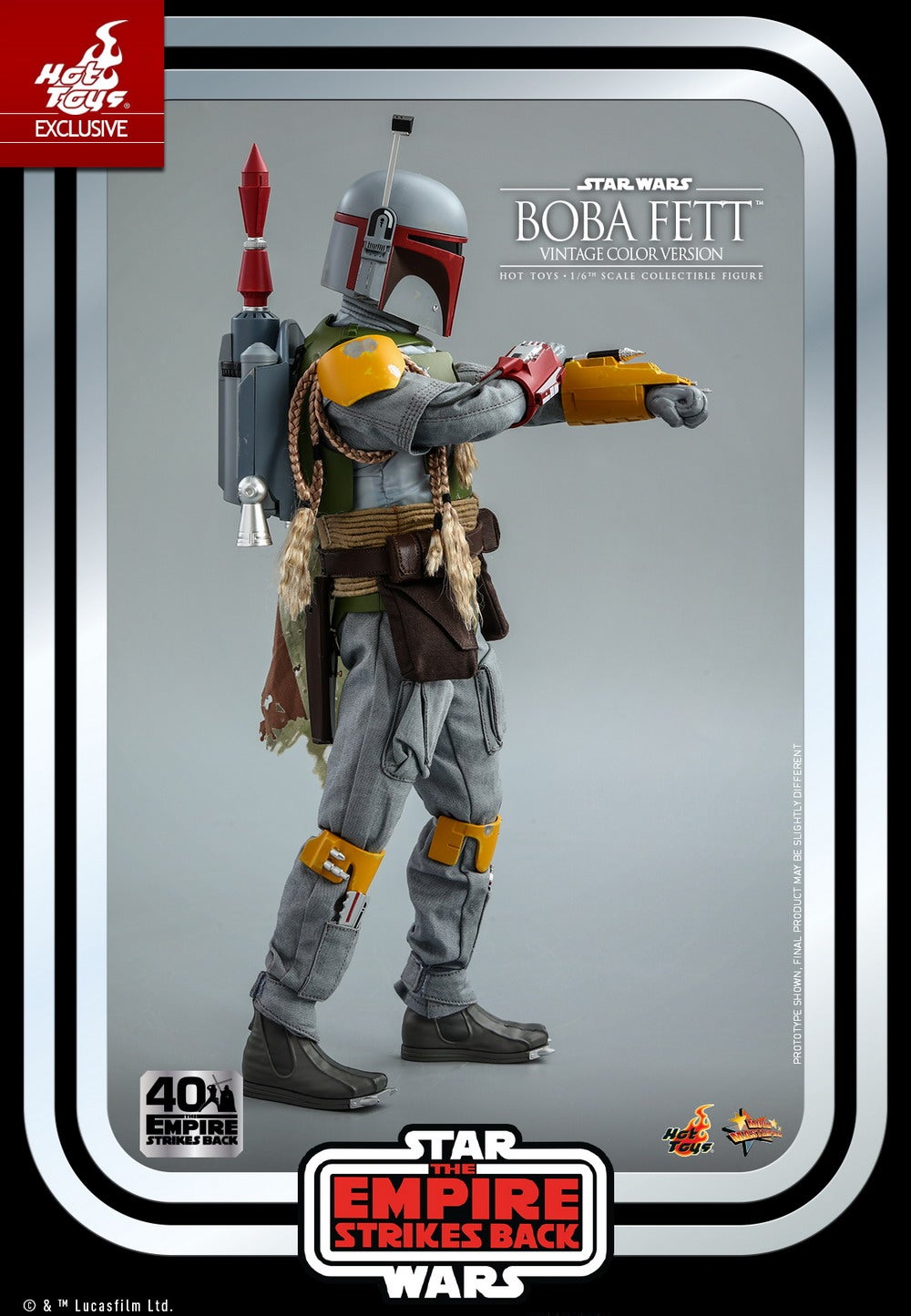 hot toys boba fett 40th anniversary