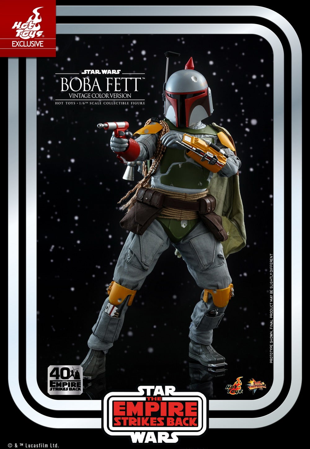 hot toys boba fett 40th anniversary