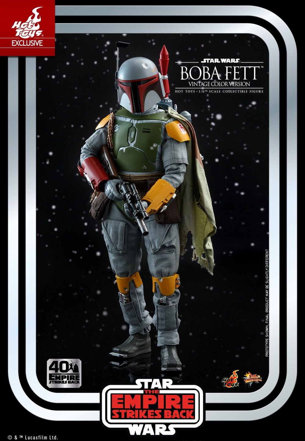 hot toys boba fett 40th anniversary