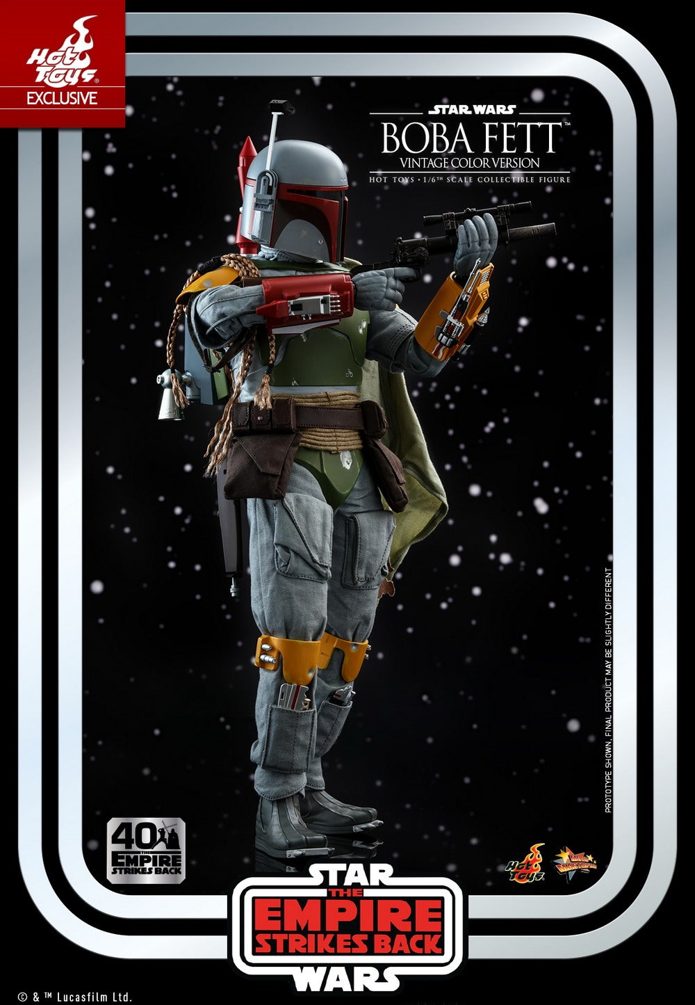 hot toys boba fett 40th anniversary