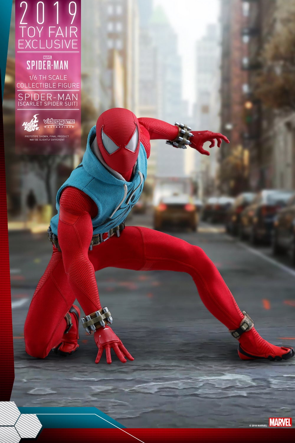 Hot Toys Marvel 1/6 Spider-Man (Scarlet Spider Suit ...