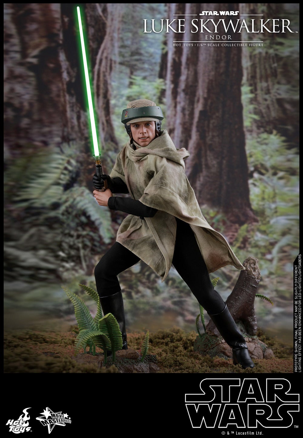 luke skywalker hot toys return of the jedi