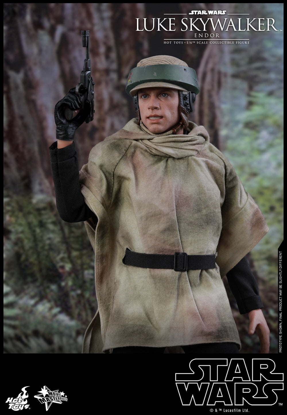 hot toys luke skywalker endor