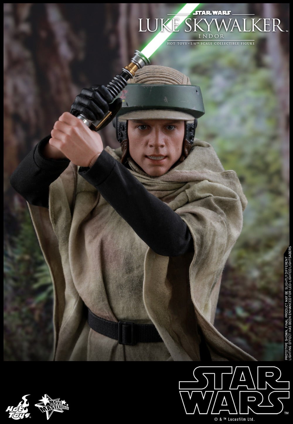 luke skywalker hot toys return of the jedi