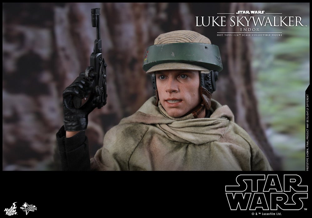 hot toys luke skywalker endor deluxe