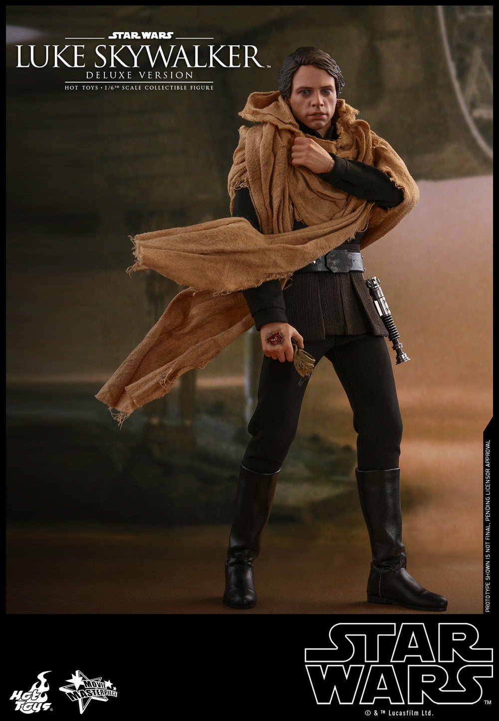 hot toys luke skywalker endor deluxe