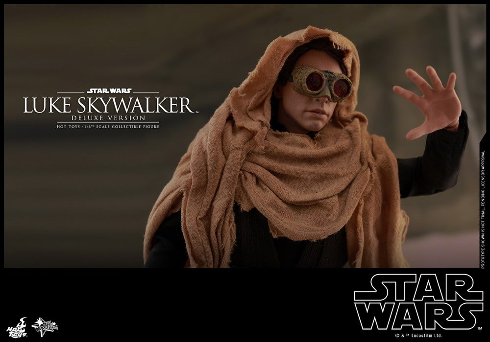 hot toys luke skywalker endor deluxe