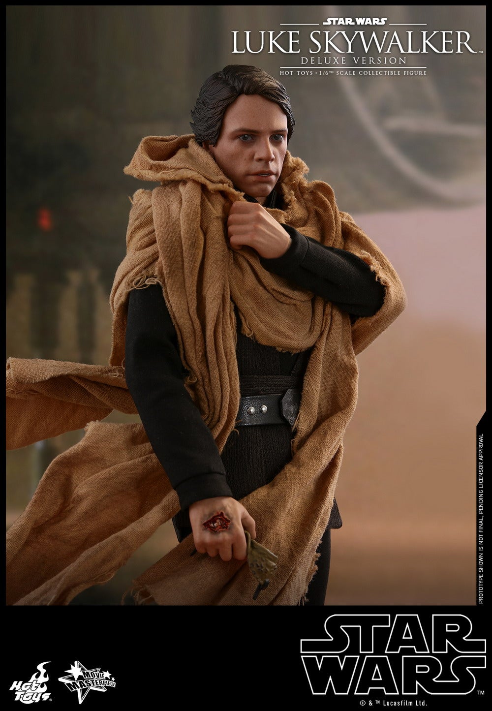 hot toys luke skywalker endor deluxe