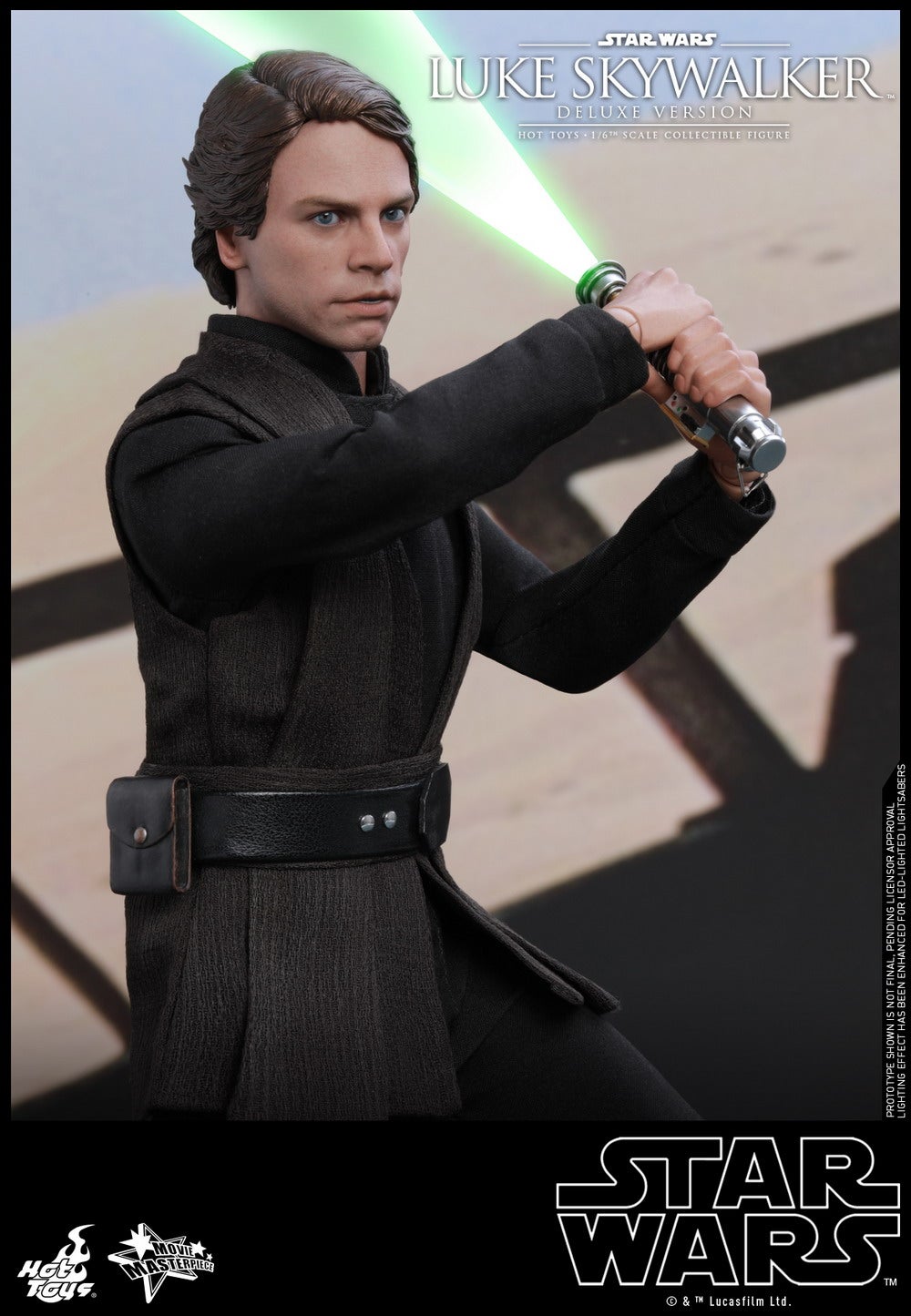 hot toys luke skywalker endor deluxe