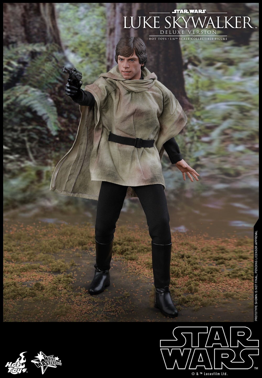 hot toys luke skywalker endor deluxe