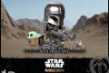 Hot Toys - Mandalorian II - Mandalorian and Child with Swoop Bike Cosbaby_PR1