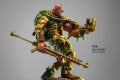 Klaw_the space ravager_House of Gog_The Art of Pascal Blanché_original art statue_KLAW_063