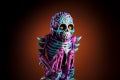 Relic of a Jupiter tomb_The art of Skinner_Original art statue by House of Gog_grinning skull_221108_relic_0069_FINAL