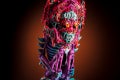 Relic of a Jupiter tomb_The art of Skinner_Original art statue by House of Gog_synthetic god_221108_relic_0074_FINAL