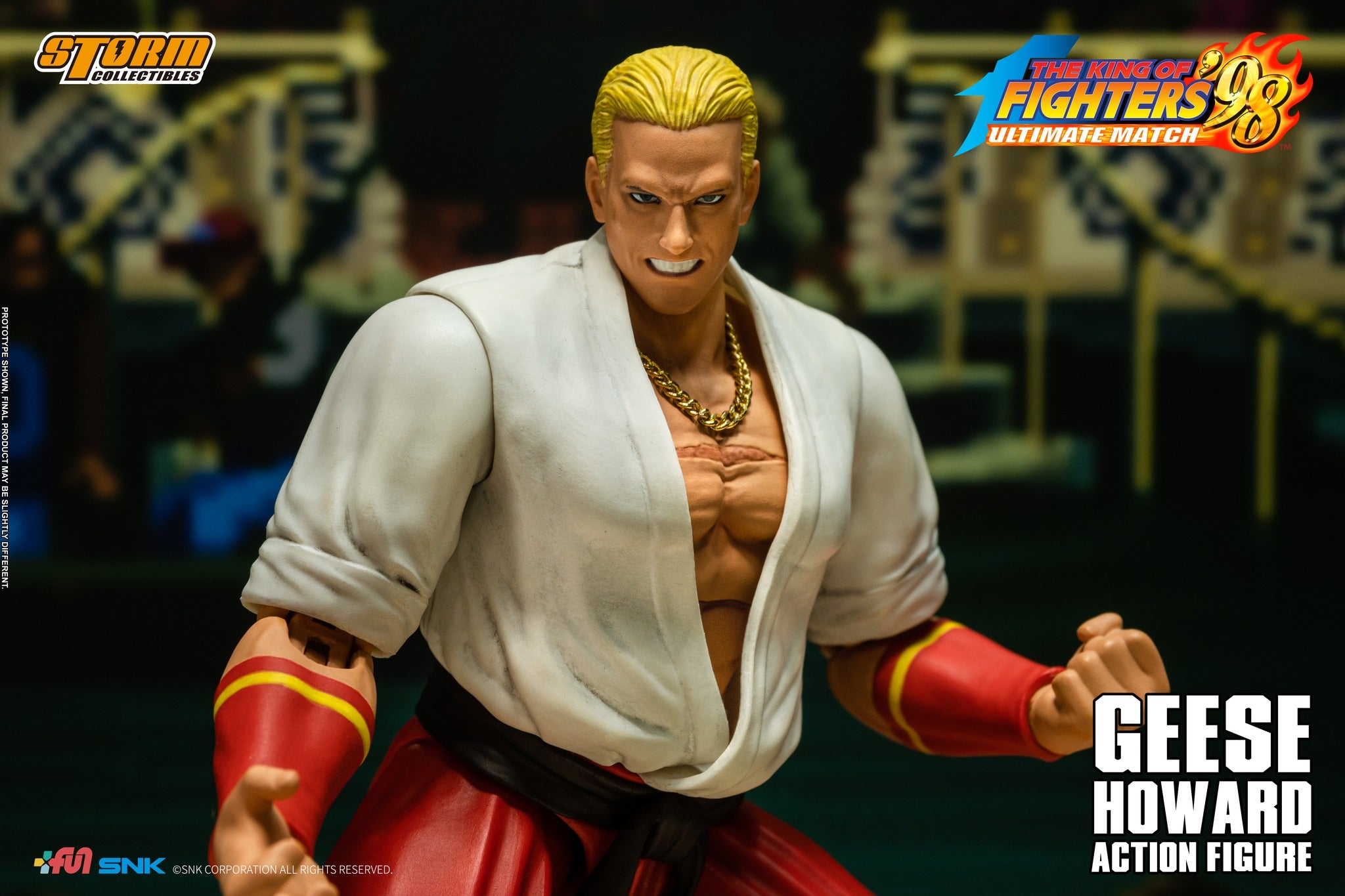 The King of Fighters '98 Ultimate Match Action Figure Geese Howard