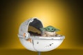 STAR WARS THE VINTAGE COLLECTION 3.75-INCH THE CHILD Figure - oop (3)