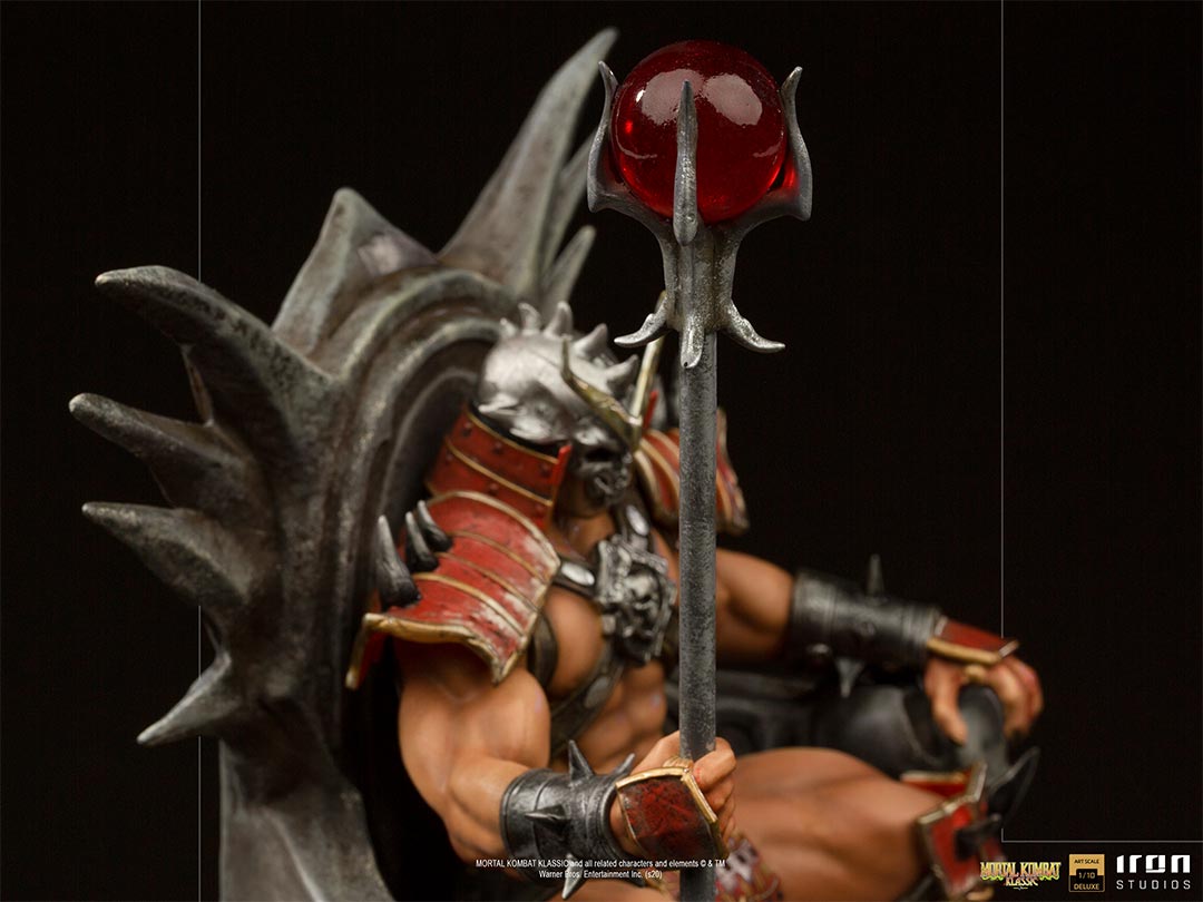 Iron Studios Presents Mortal Kombat Shao Kahn Statue