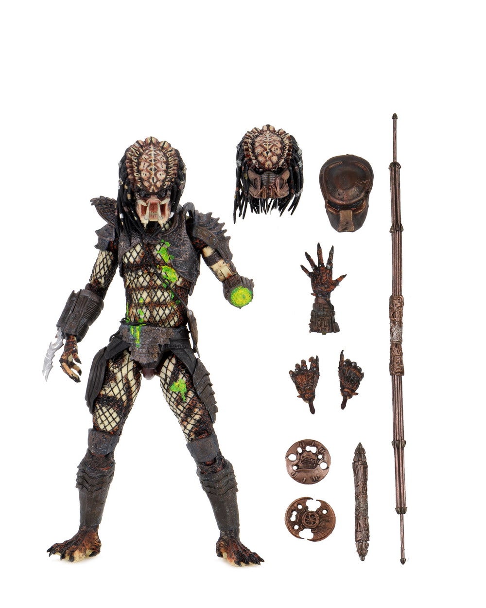 neca predator 2 ultimate battle damaged city hunter 7 action figure
