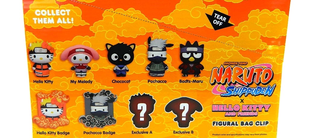 Hello Kitty x Naruto Clip Blind Bag – JapanLA