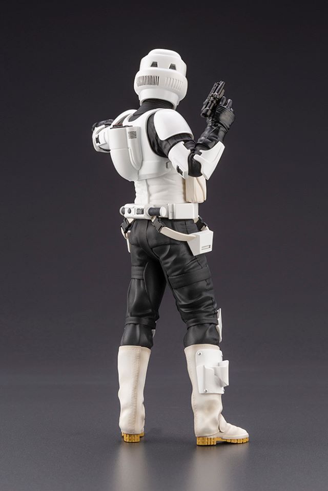 star wars return of the jedi speeder bike and biker scout