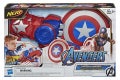 NERF POWER MOVES MARVEL AVENGERS CAPTAIN AMERICA SHIELD SLING - in pck