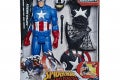 SPIDER-MAN MAX VENOM TITAN HERO BLAST GEAR VENOMIZED CAPTAIN AMERICA Figure - in pck