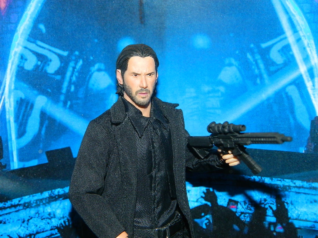 john wick figure mezco