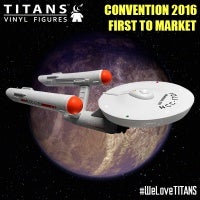 Star Trek TITANS: The Original Series: 4.5" Enterprise