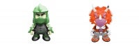 NECA Kidrobot Teenage Mutant Ninja Turtles 7-inch Vinyl Figures - Shredder and Triceraton